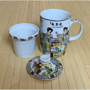 Заварочная чашка Дамы с ситом 260 мл. Photo 3